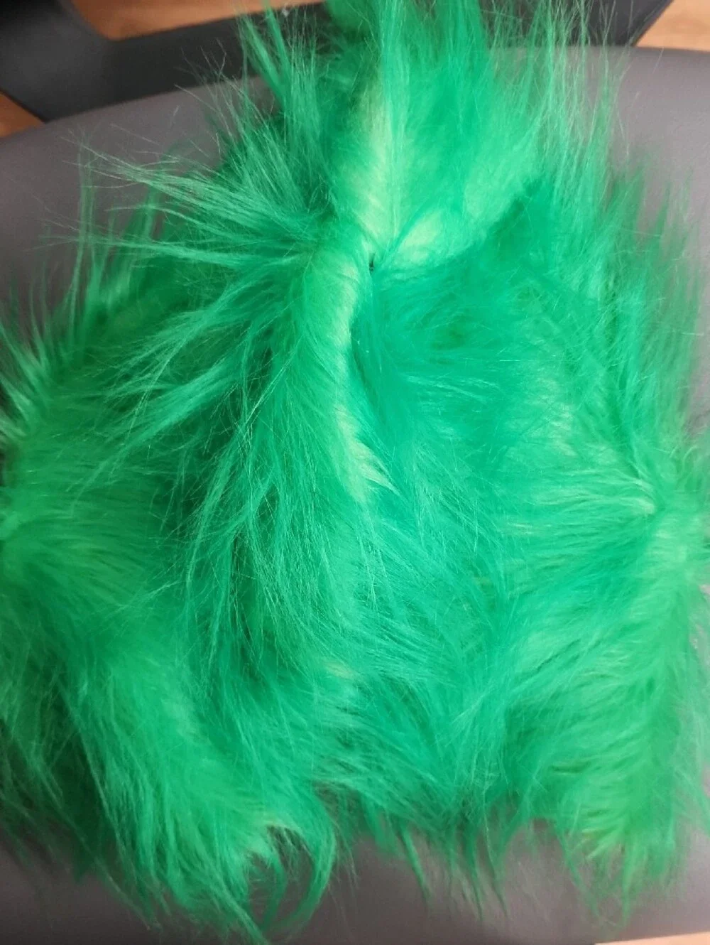 Green Grinch-Style Kids Costume Mask - Unbranded